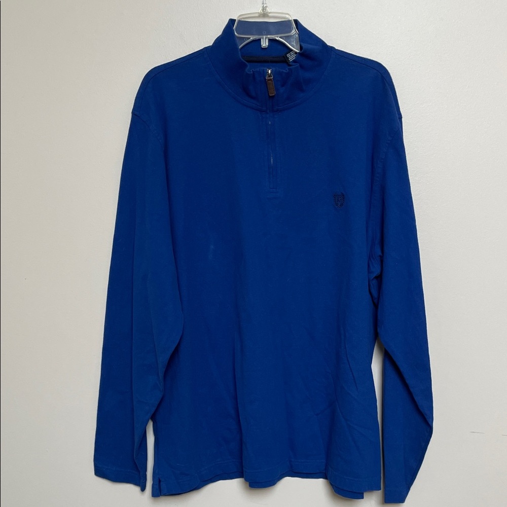 Men's Chaps Blue Long Sleeve Shirt Size XXL